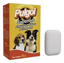 Sabonete Pulgol Anti-Pulga e Anti-Carrapato